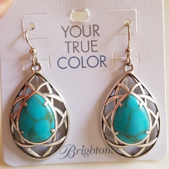 Brighton Jewelry - Brighton Tranquil Turquoise Earrings**